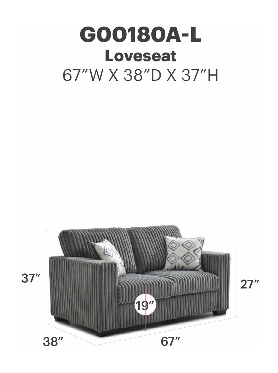 Teddy Loveseat