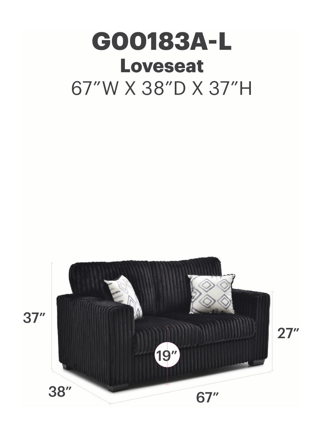 Teddy Loveseat