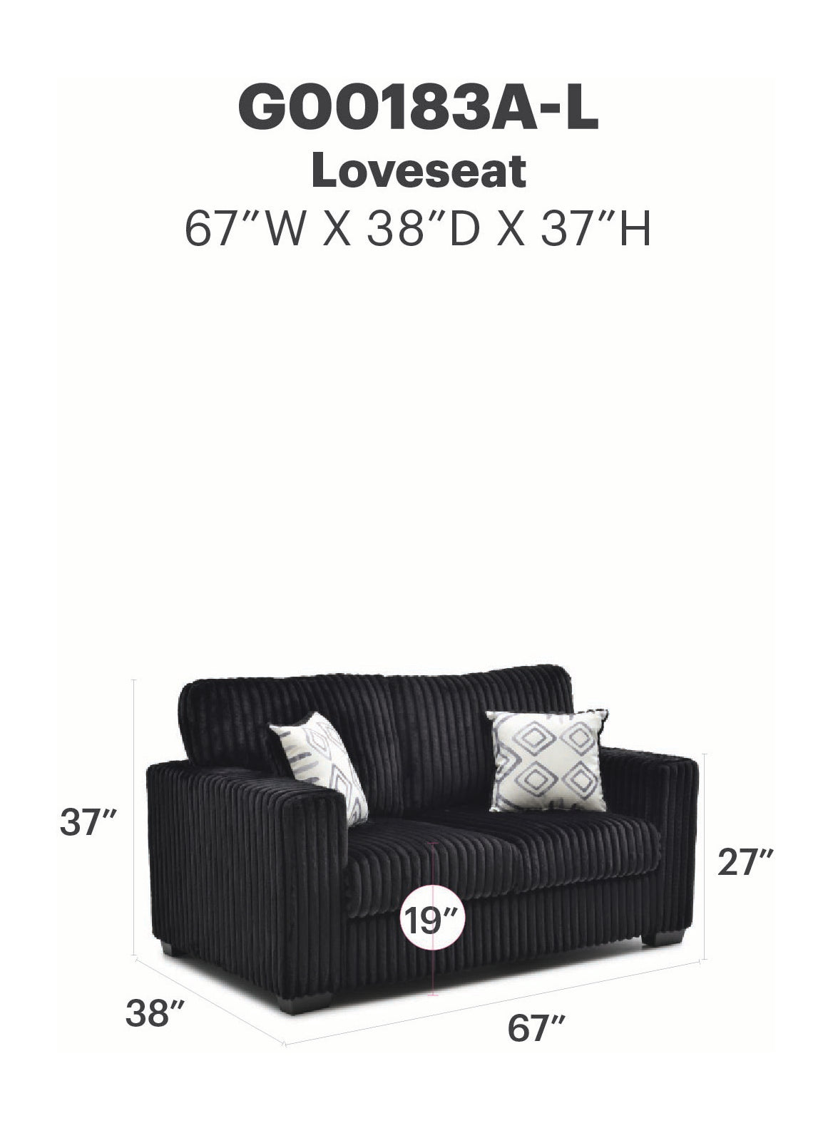 Teddy Loveseat