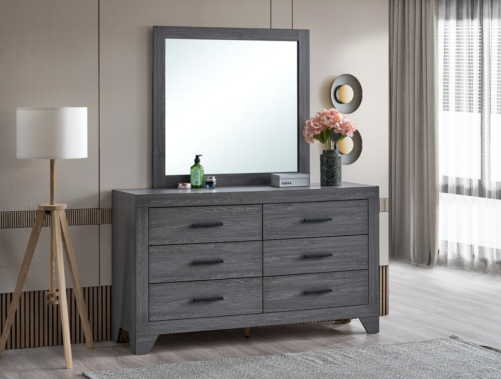 Plano Dresser and Mirror