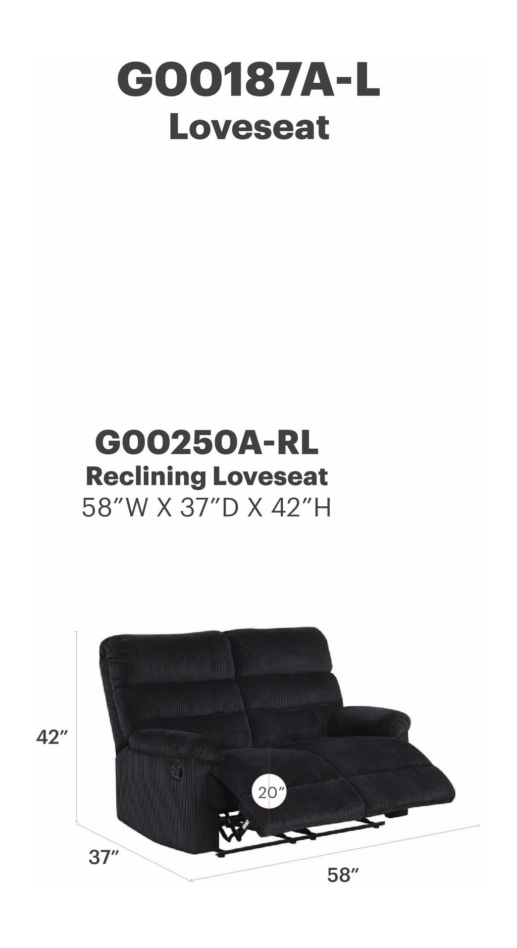 Lucie Reclining Collection
