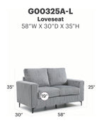 Houston Loveseat
