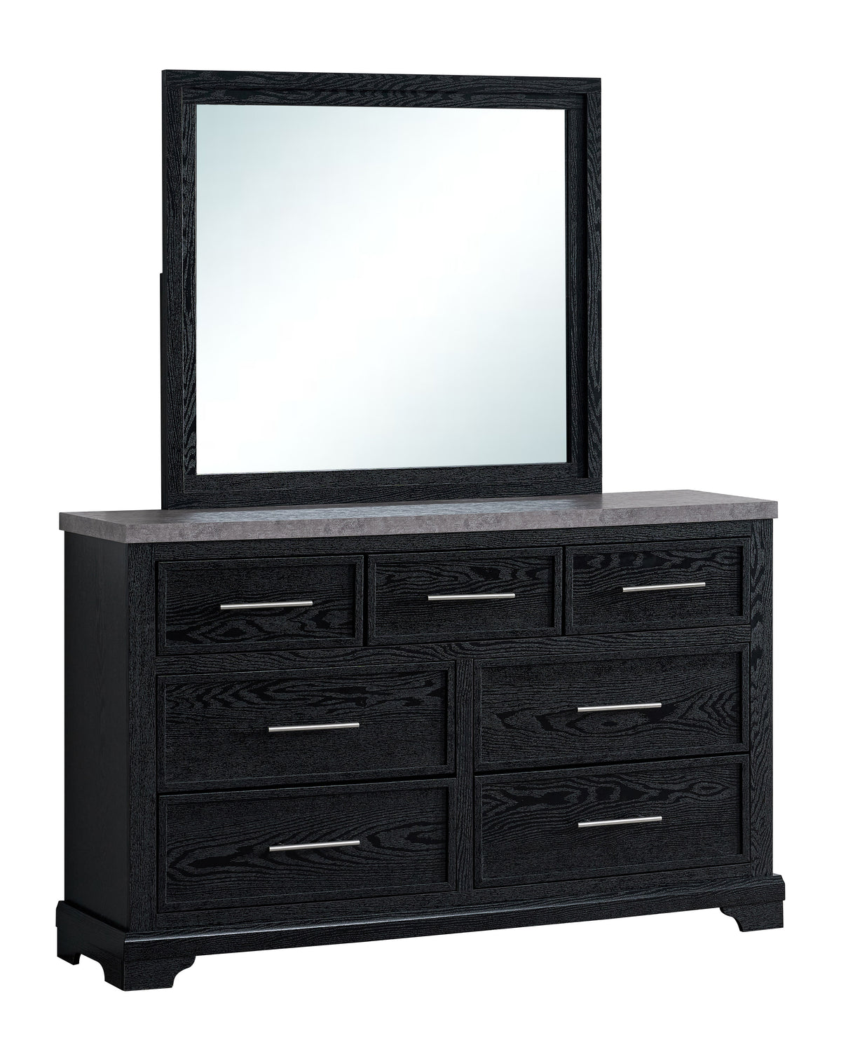 Grande Dresser and Mirror
