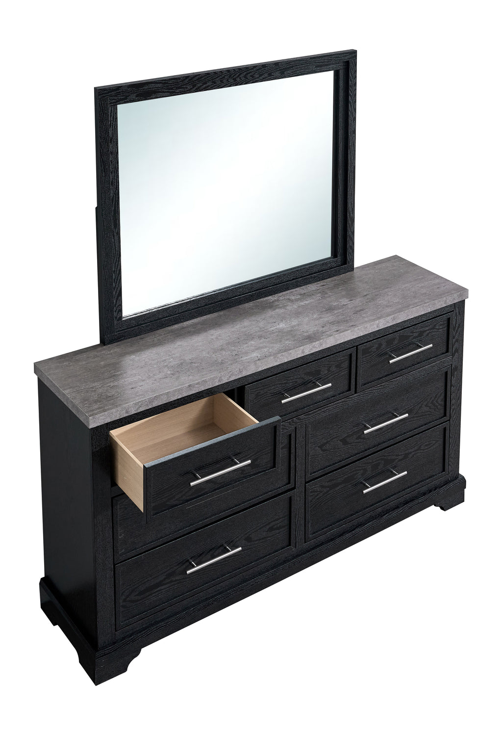 Grande Dresser and Mirror