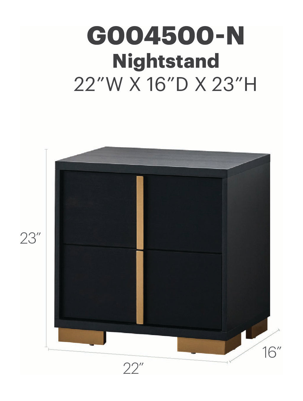 Steeler Nightstand