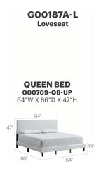 Baron Upholstered Bed