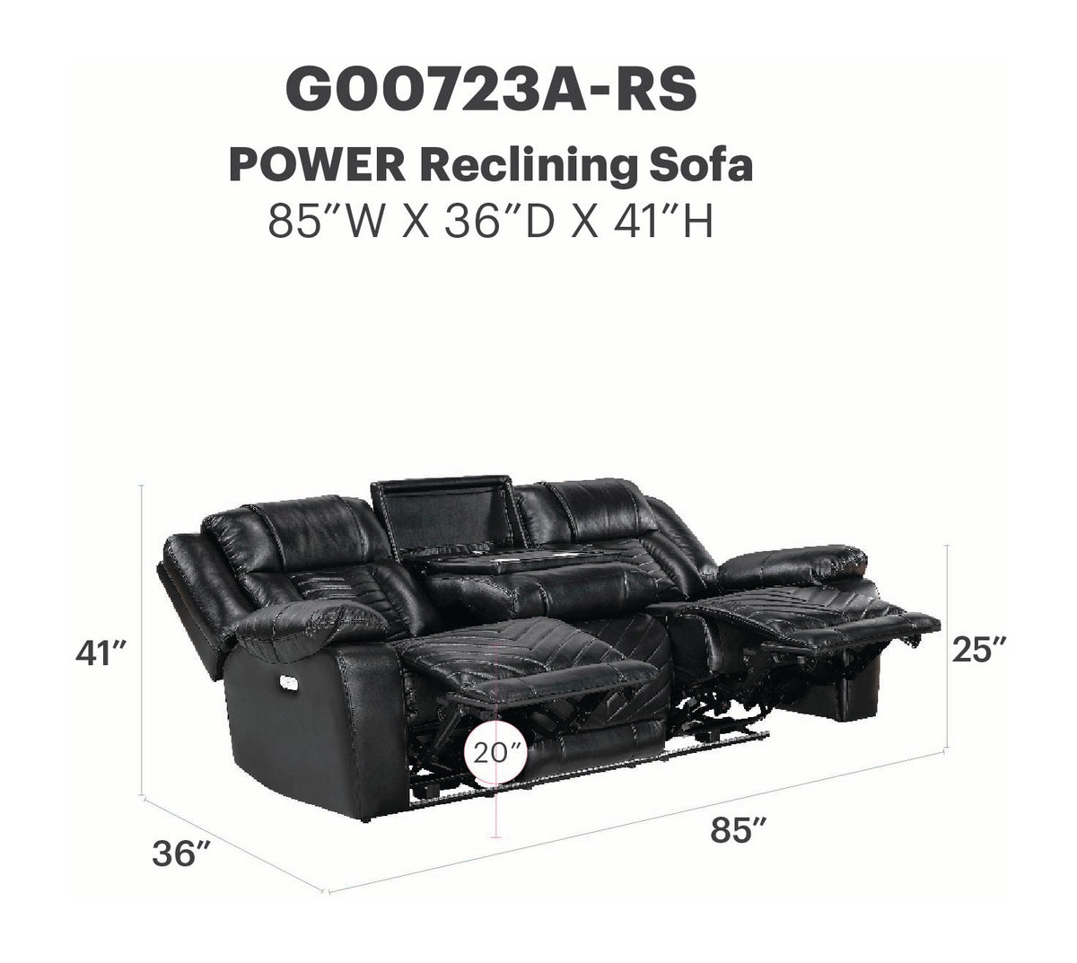 Sensa Reclining Sofa