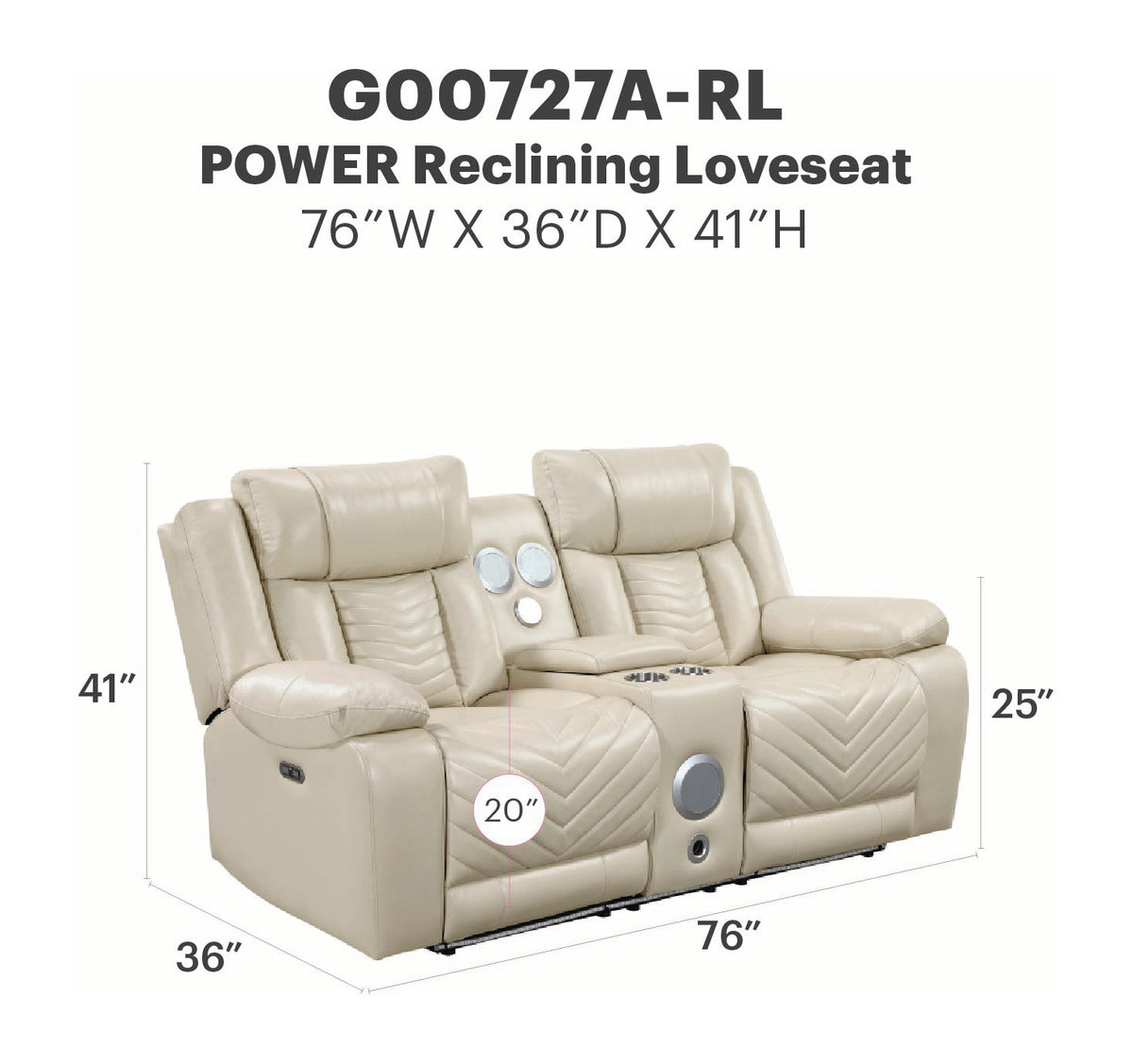 Sensa Reclining Loveseat