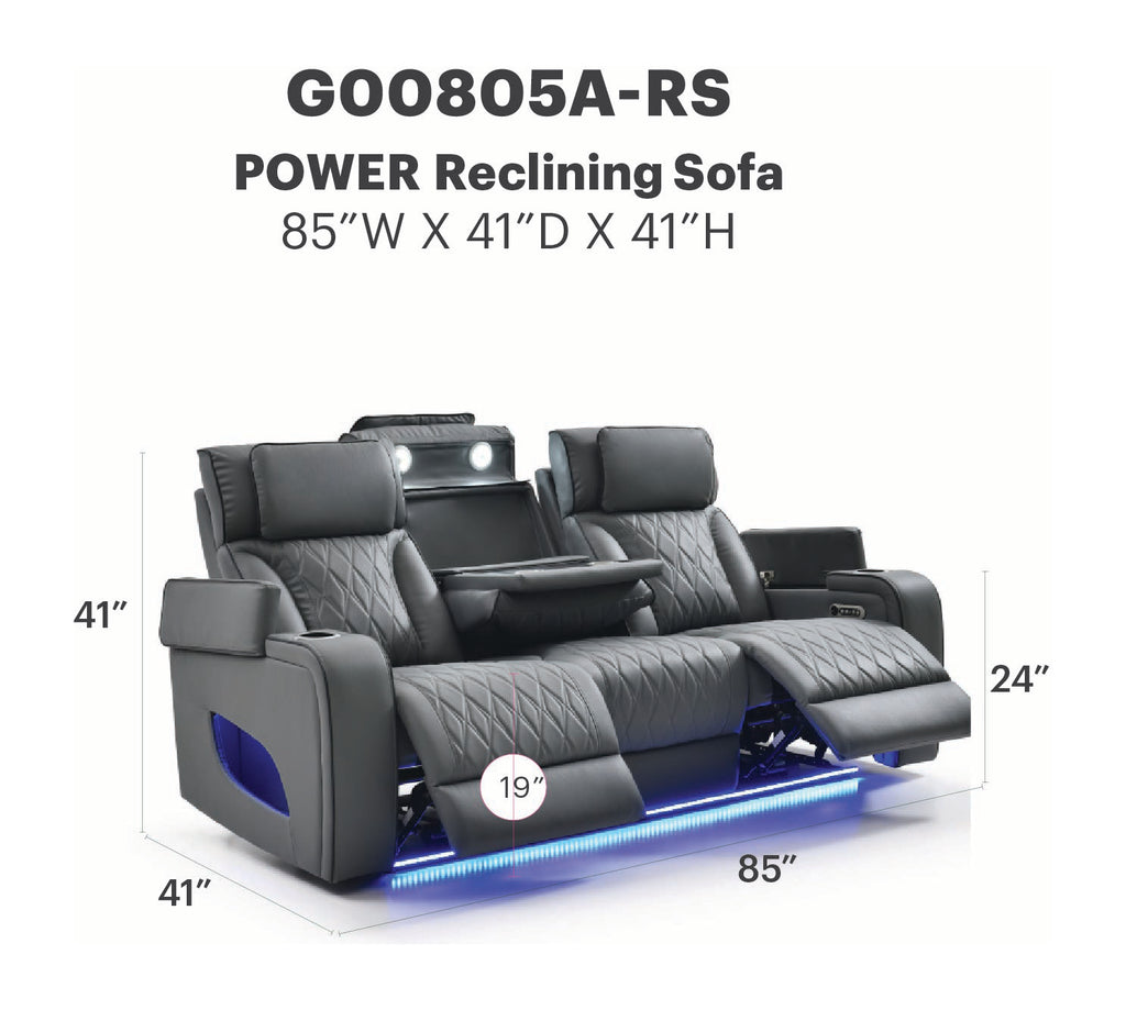 Lumin Reclining Sofa