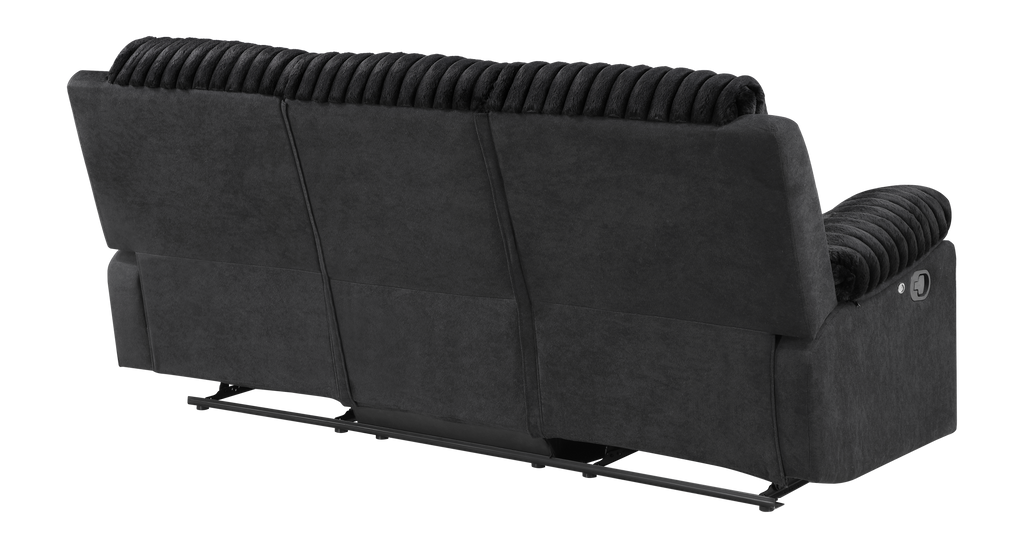 Plush Reclining Sofa