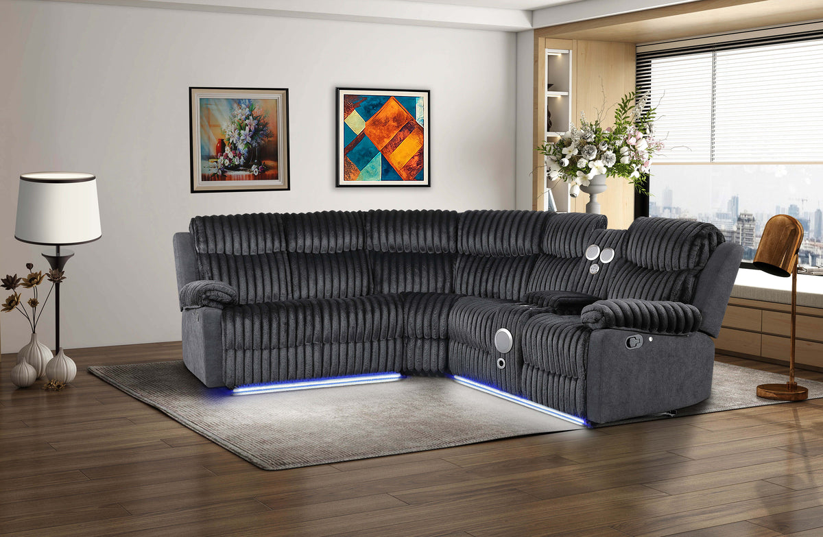 Plush Sectional