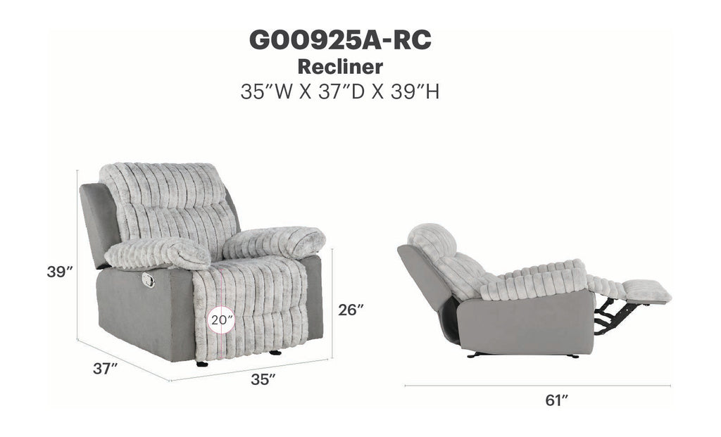 Plush Recliner