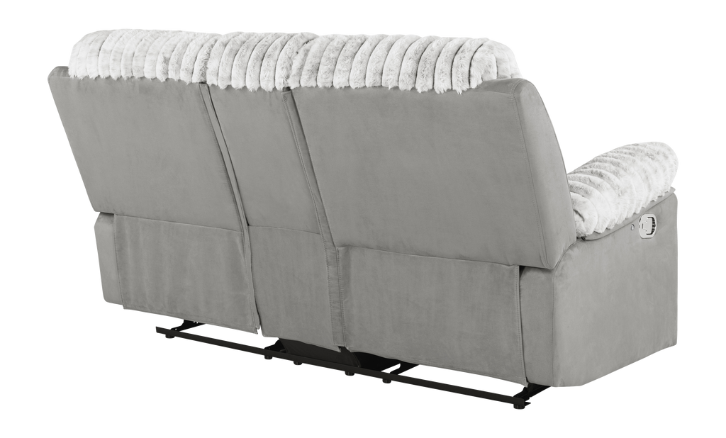 Plush Reclining Loveseat