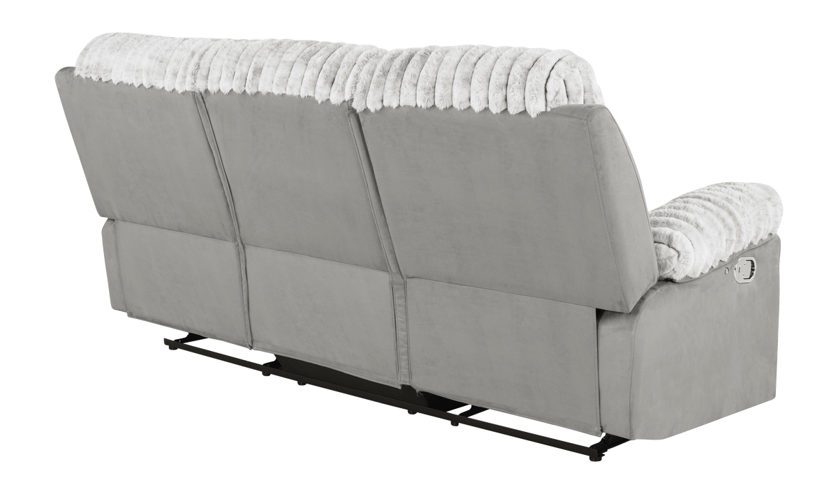 Plush Reclining Sofa