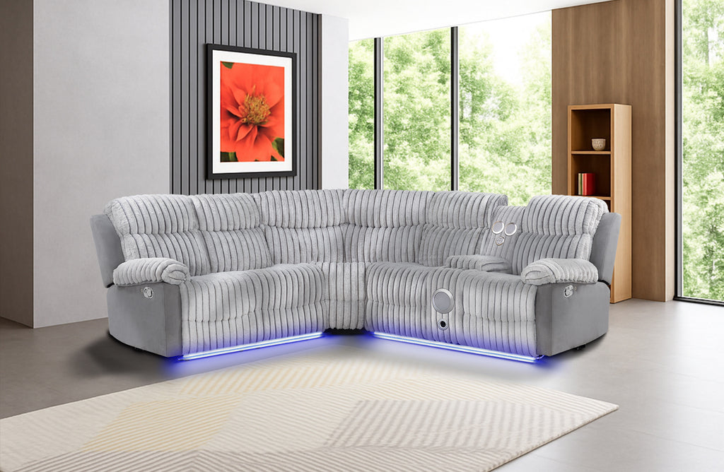 Plush Sectional