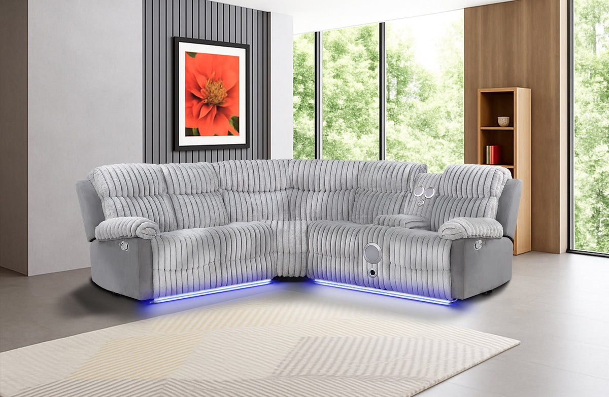 Plush Sectional