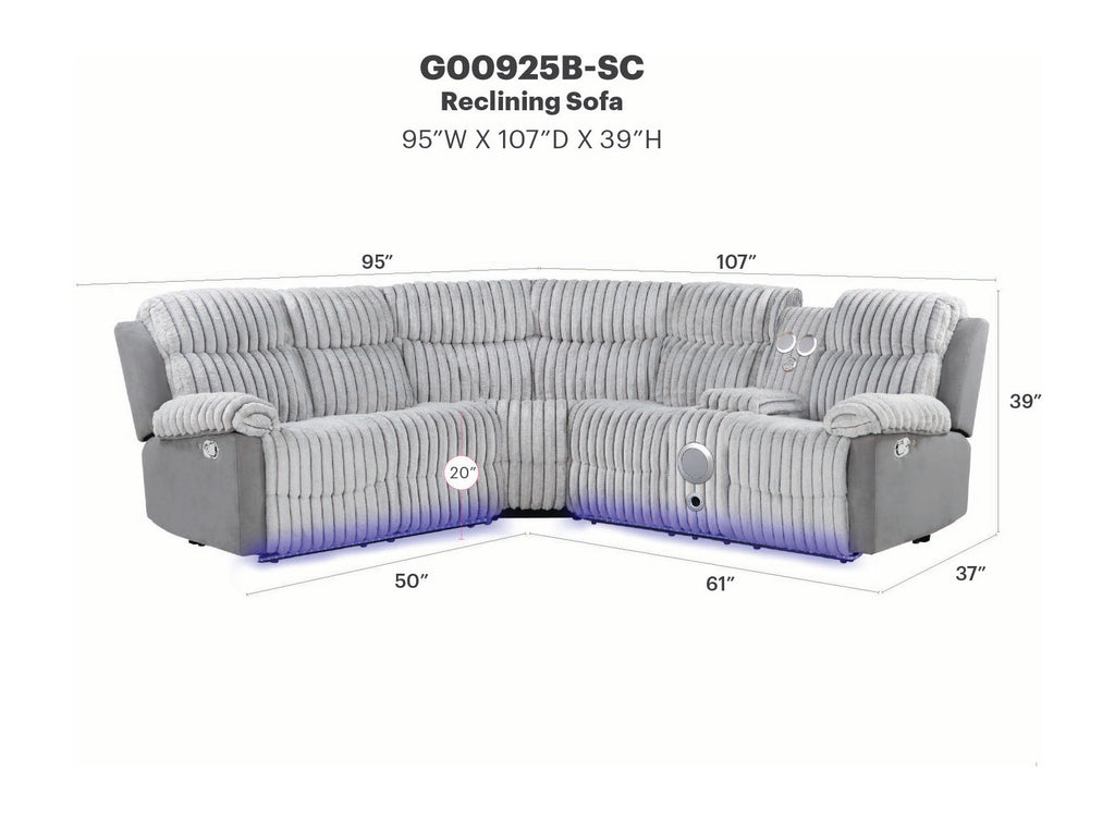 Plush Sectional