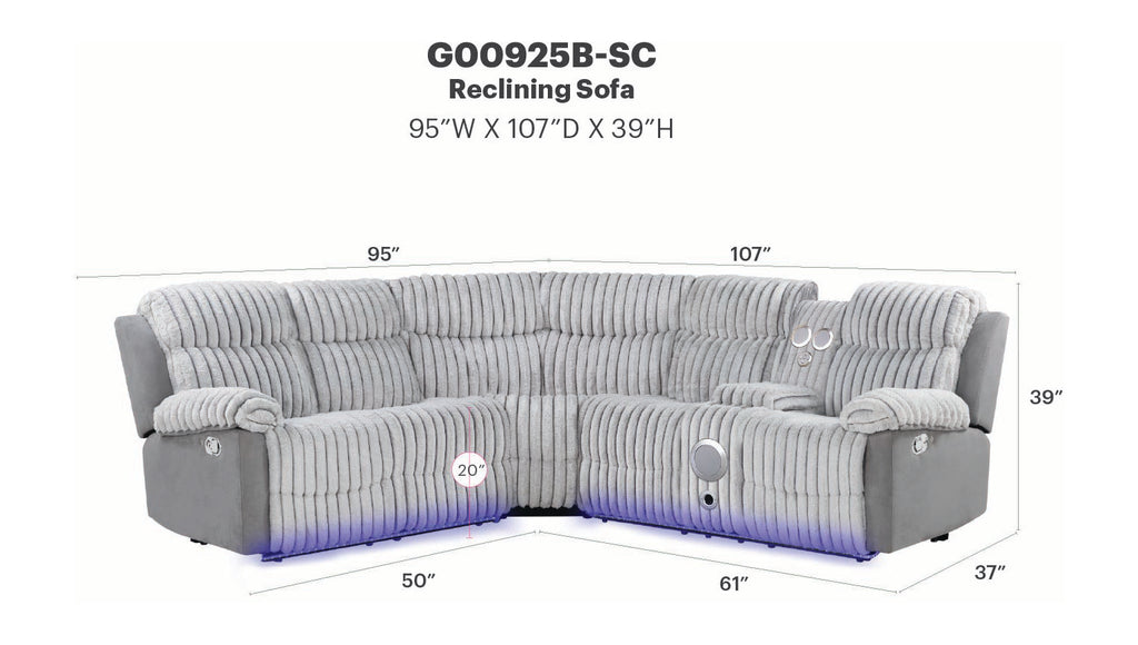 Plush Sectional