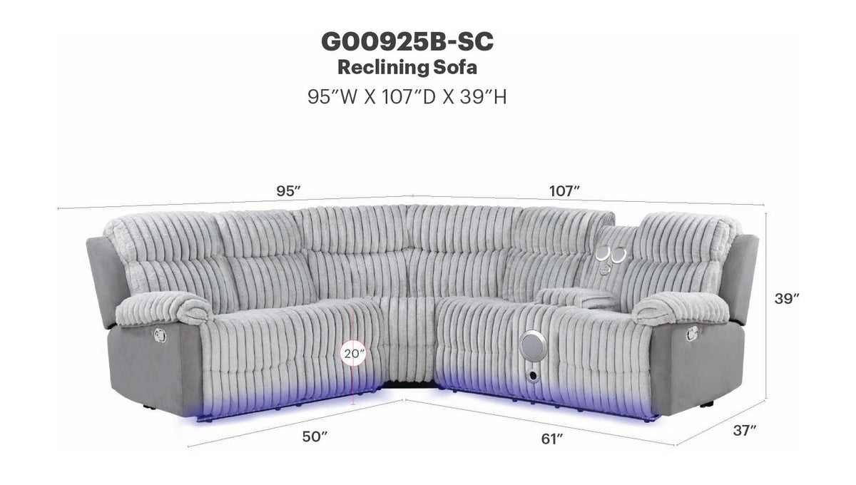Plush Sectional
