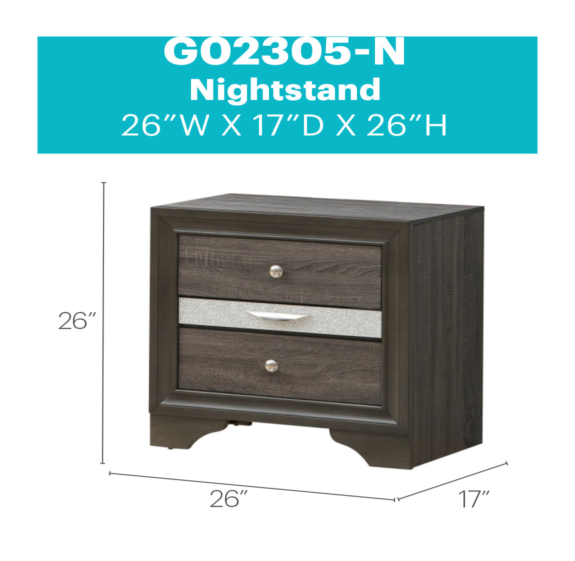 Madrid Nightstand