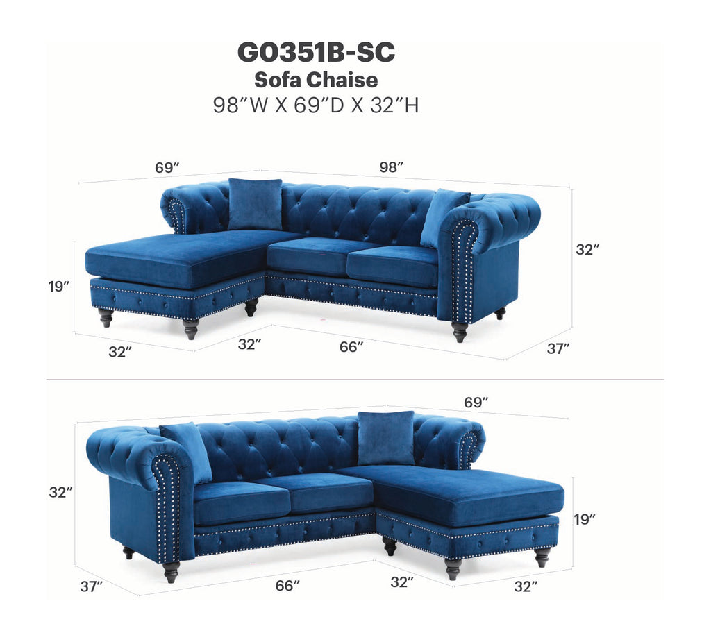 Nola Sofa Chaise