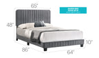 Lodi Upholstered Bed