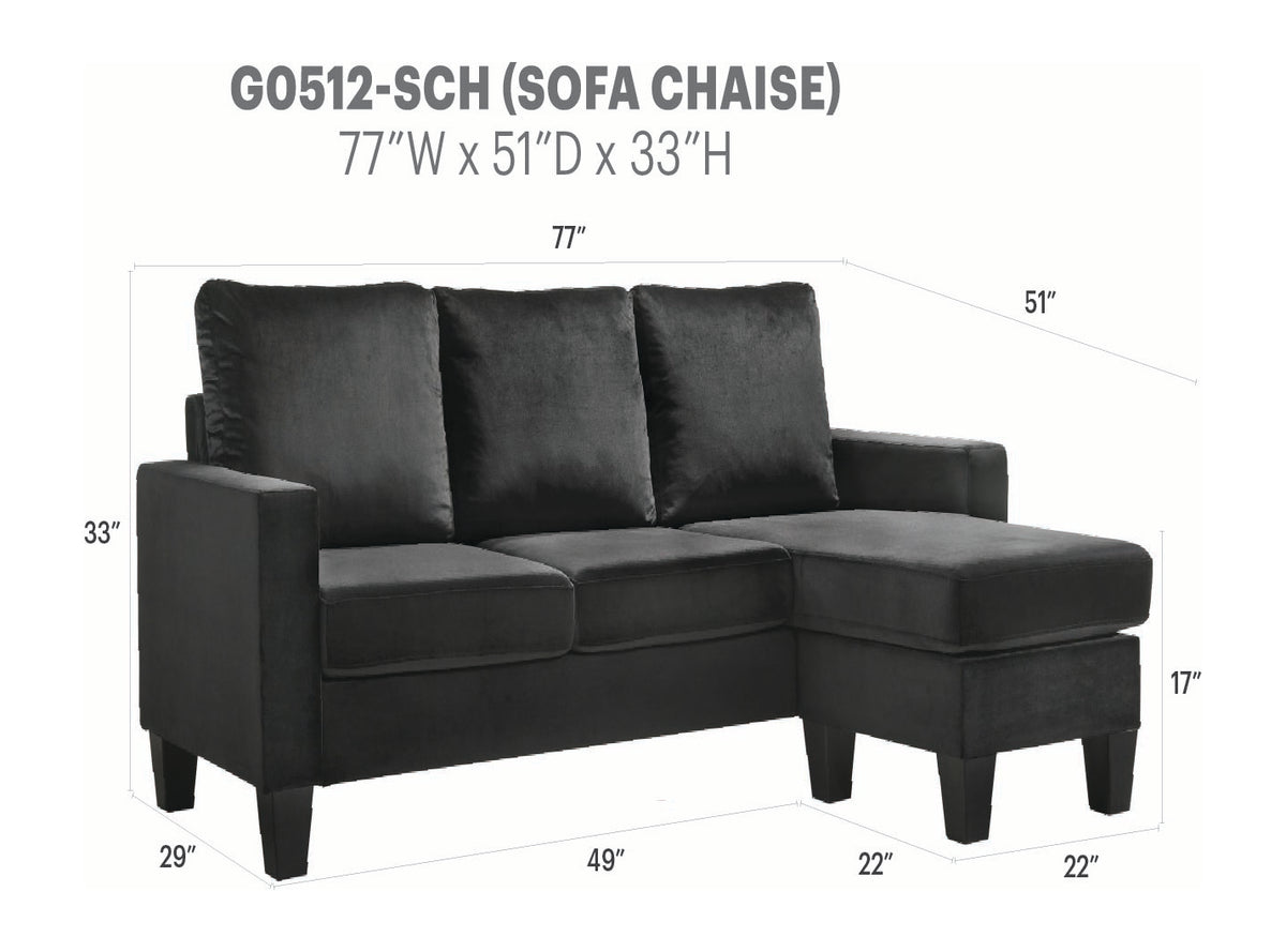 Jessica Sofa Chaise