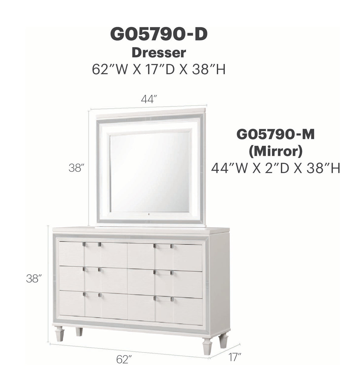 Genoa Bedroom Collection