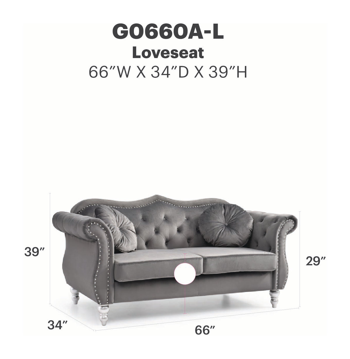 Hollywood Loveseat