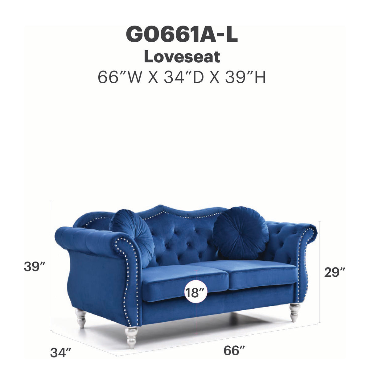 Hollywood Loveseat