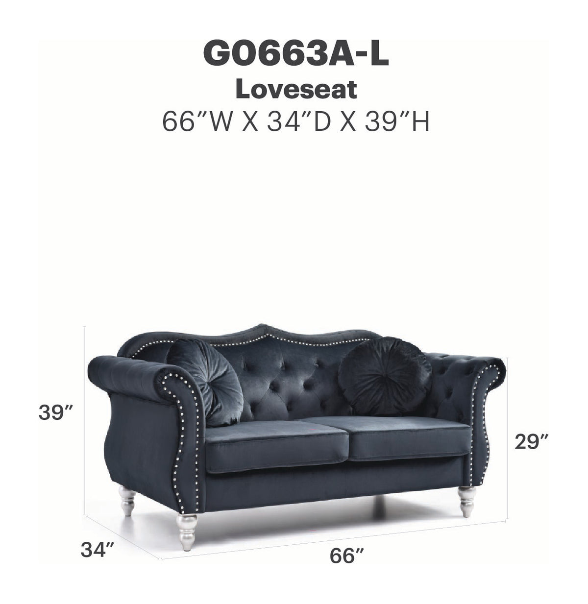 Hollywood Loveseat