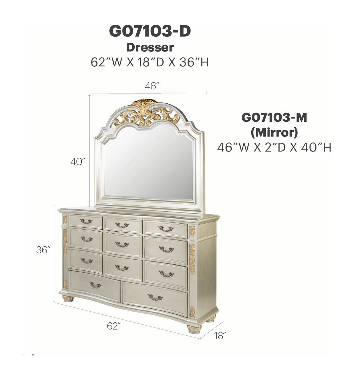 Lyon Bedroom Collection