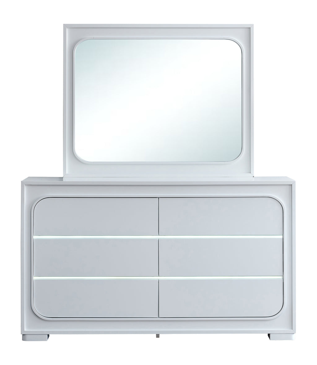 Milan Dresser and Mirror