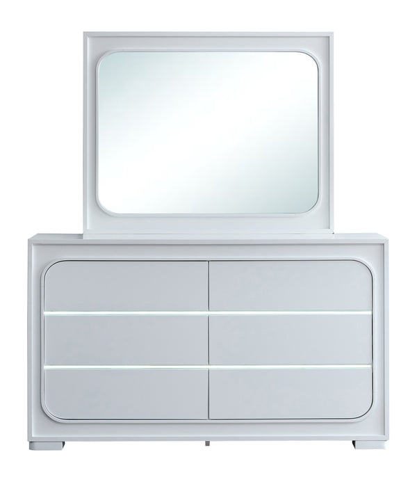 Milan Dresser and Mirror