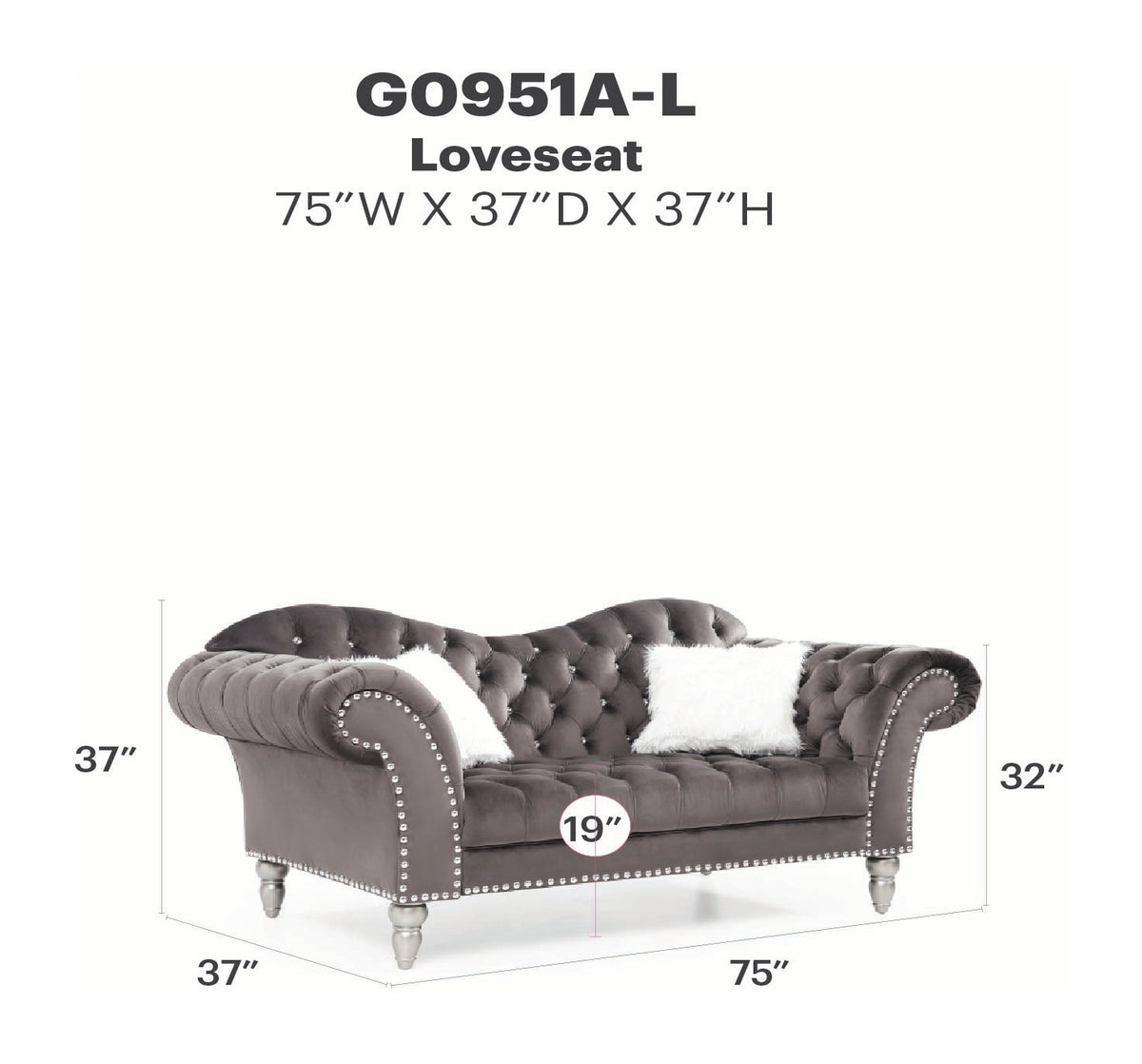 Wilshire Loveseat