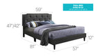 Deb Upholstered Bed