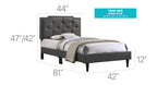 Deb Upholstered Bed