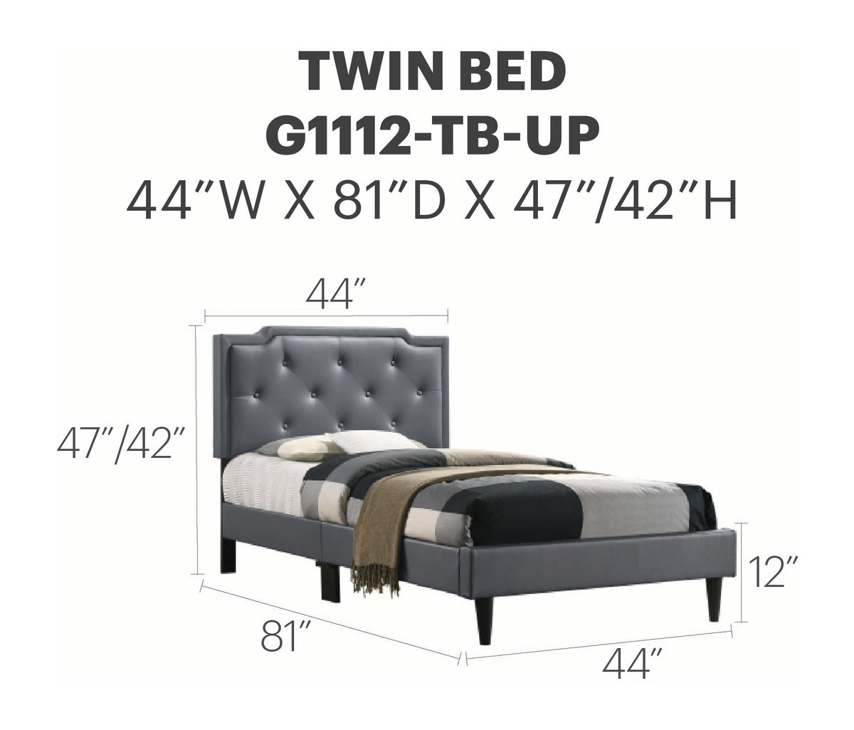 Deb Upholstered Bed