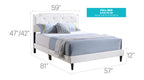 Deb Upholstered Bed