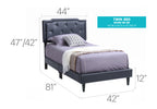 Deb Upholstered Bed