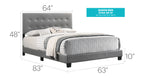 Caldwell Upholstered Bed