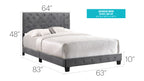 Suffolk Upholstered Bed
