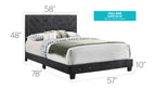Suffolk Upholstered Bed