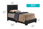 Aaron Upholstered Bed