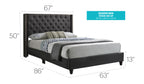Julie Upholstered Bed