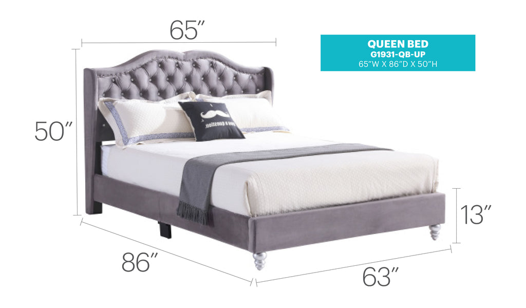 Joy Upholstered Bed