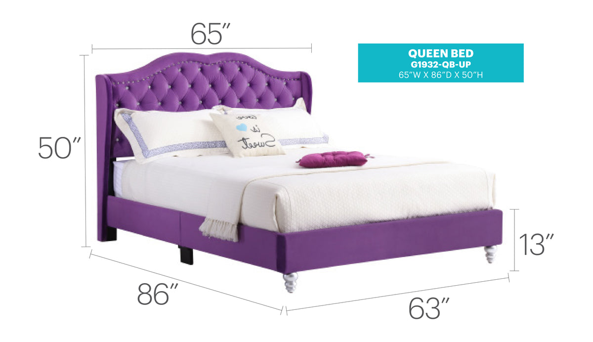 Joy Upholstered Bed