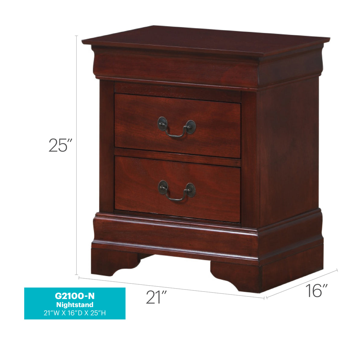 LouisPhillipe Nightstand