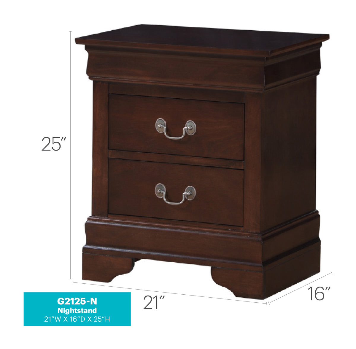 LouisPhillipe Nightstand