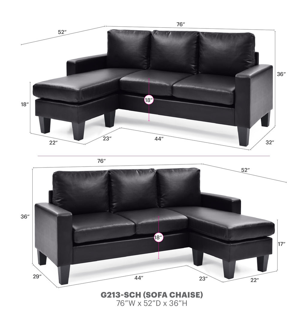 Jenna Sofa Chaise